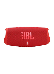 JBL Charge 5 IP67 Waterproof Portable Bluetooth Speaker, Red
