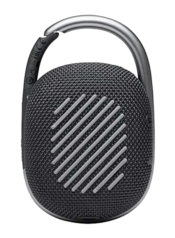 JBL Clip 4 IP67 Water Resistant Portable Mini Bluetooth Speaker, Black