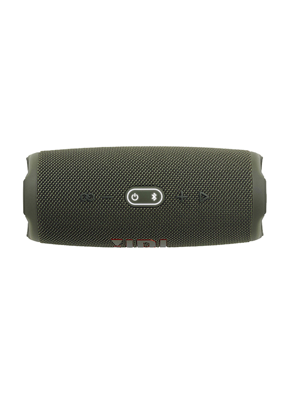 JBL Charge 5 IP67 Waterproof Portable Bluetooth Speaker, Green