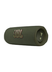 JBL Flip 6 Portable IP67 Waterproof Speaker, Green