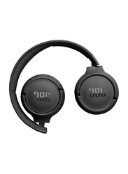 JBL Tune 520BT Wireless On-Ear Headphones with Mic, Black