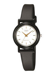 Casio Analog Watch for Women with Plastic Band, Water Resistant, LQ139EMV-7A, Black-White