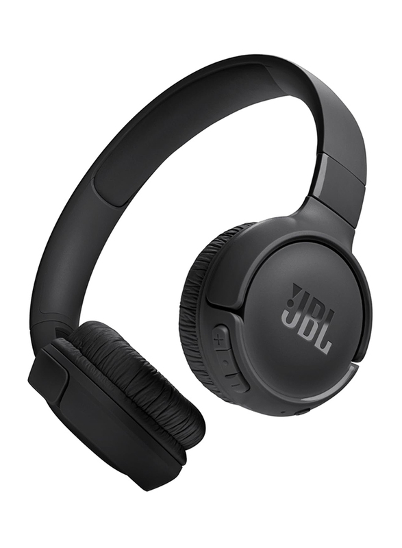 JBL Tune 520BT Wireless On-Ear Headphones with Mic, Black