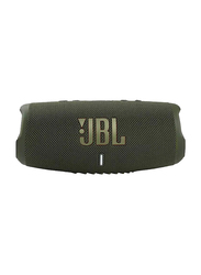 JBL Charge 5 IP67 Waterproof Portable Bluetooth Speaker, Green