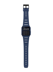 Casio Digital Youth Watch for Men with Resin Band, Water Resistant, CA-53WF-2BDF, Blue