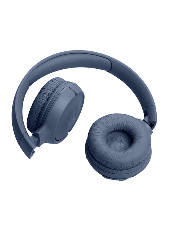 JBL Tune 520BT Wireless On-Ear Headphones with Mic, Blue