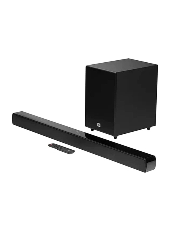 JBL SB170 2.1 Cinema Channel Soundbar with Wireless Subwoofer, Black