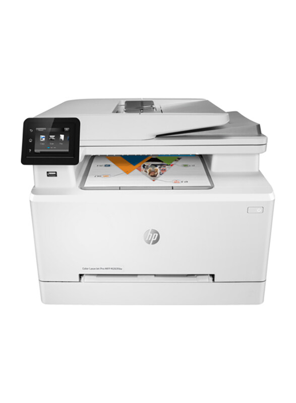 

HP Color LaserJet Pro MFP M283fdw 7KW75A Wireless All-in-One Printer, White