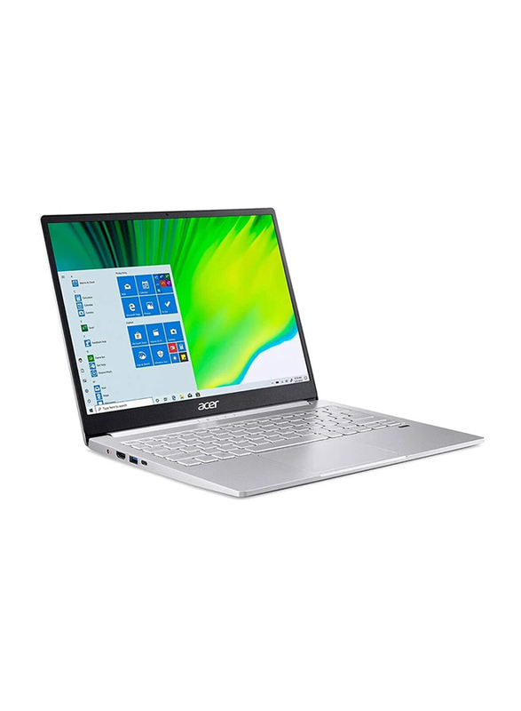 Acer Swift 3 SF314-59-53LT Laptop, 14" FHD Display, Intel Core i5-1135G7 11th Gen 2.40GHz, 512GB SSD, 8GB RAM, Intel Iris Xe Graphics, EN KB, Windows 10 Home, NX.A0NEM.004, Silver