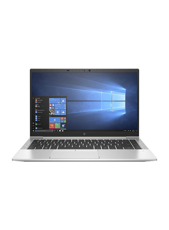 HP Elitebook 840 G7 Laptop, 14" FHD Display, Intel Core i5-10210U 10th Gen 1.60 GHz, 512GB SSD, 8GB RAM, Intel UHD Graphics, EN KB, Windows 10 Pro, Silver