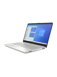 HP Laptop, 15.6" FHD Display, Intel Core i7 11th Gen 2.80GHz, 512GB SSD, 16GB RAM, Intel Iris Xe Graphics, EN/AR KB, Shared Windows 11 Home, 15DW-3145 593B1EA, Silver