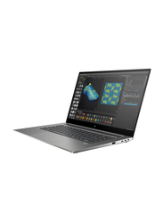 HP ZBook Studio G8 Laptop, 15.6" FHD Display, Intel Core i7-11850H 11th Gen, 512GB SSD, 16GB RAM, 4GB NVIDIA Graphic Card, EN KB, Windows 10 Pro, 30M99AV, Silver