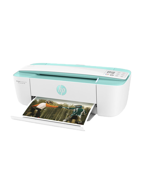 

HP DeskJet Ink Advantage 3785 T8W46C All-in-One Wireless Printer, Aqua/White