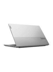 Lenovo Think Book 15 Laptop, 15.6" FHD Display, Intel Core i7 11th Gen 4.7GHz, 1TB HDD, 8GB RAM, Integrated Intel Iris Xe Graphics, EN KB, Dos, Mineral Grey