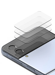 Ringke Samsung Galaxy Z Fold 4 Cover Display Glass Mobile Phone Lens Protector, 3 Pieces, Clear