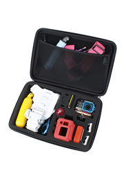 GoPro Hero 5/4/3/SJCAM Shockproof Portable EVA Case Camera Bag, Large Size, Black