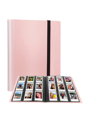 O Ozone 432 Pockets Photo Album for Fujifilm Instax Mini Camera 11 9 Evo 90 70 40 8 7 LiPlay Instant Camera, Pink