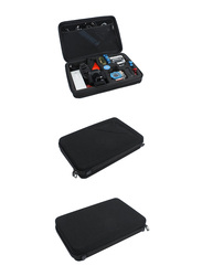GoPro Hero 5/4/3/SJCAM Shockproof Portable EVA Case Camera Bag, Large Size, Black
