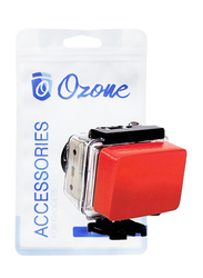 Ozone GoPro Hero 7/6/4/5/SJCAM/YI Action Camera Floaty Float Box with 3m Adhesive Sticker, Red