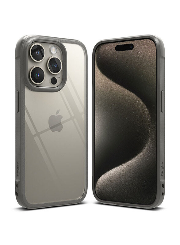 

Ringke Fusion Bold Compatible with iPhone 15 Pro Case Cover Firm Grip Frame Anti-Yellowing Anti-Fingerprint Frosted Hard Back Shockproof Bumper iPhone