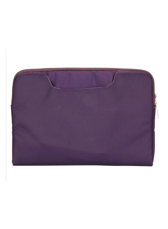 Basics Universal  13-inch Carry Sleeve Laptop Bag, Velvet for MacBook Pro 13 and Laptops upto 13-inch, Purple