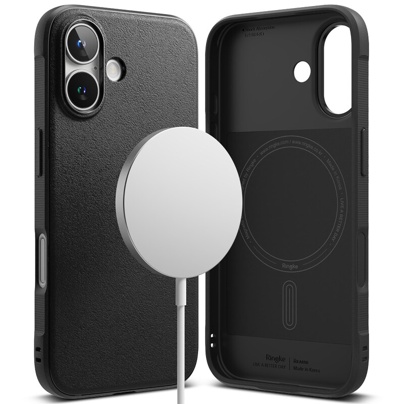 

Ringke - iPhone 16 Case Cover , Onyx Magnetic Series , Black