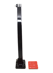GoPro Hero 5 4 3 SJCAM Action Camera Helmet Extension Selfie Photo Kit & Curved Adhesive Mount Set, Black