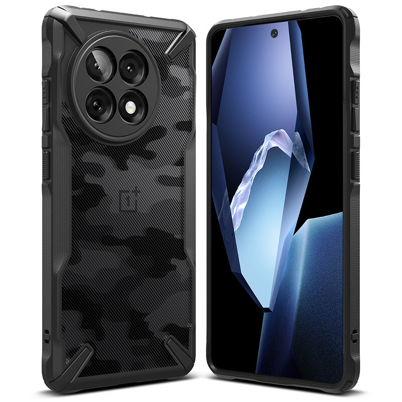 

Ringke - Oneplus 13R Case Cover Fusion X Design Series - Camo Black