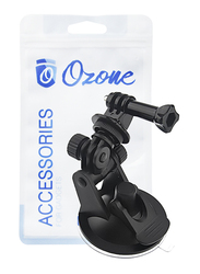 Ozone GoPro Hero 7/6/4/5 SJCAM Yi Action Camera Accessories Mini Car Suction Cup, Black