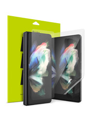 Ringke Samsung Galaxy Z Fold 4 Dual Easy Film Mobile Phone Tempered Glass Screen Protector, 2 Pieces, Clear