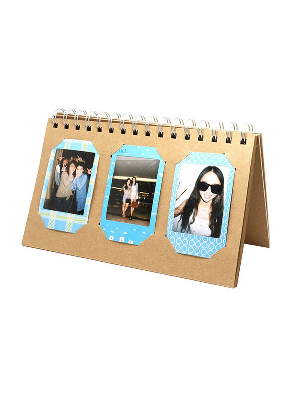 

Fujifilm Caiul Instax Mini 8/70/7s/25/50s/90 Mini Album Polaroid Film, Brown