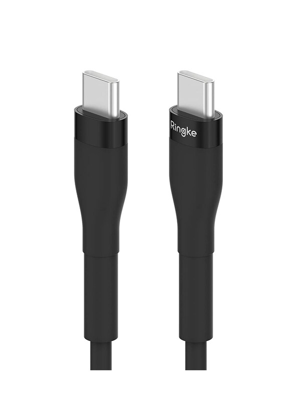 

Ringke Fast Charging Pastel Cable USB Type-C to Type-C Black (1.2m)