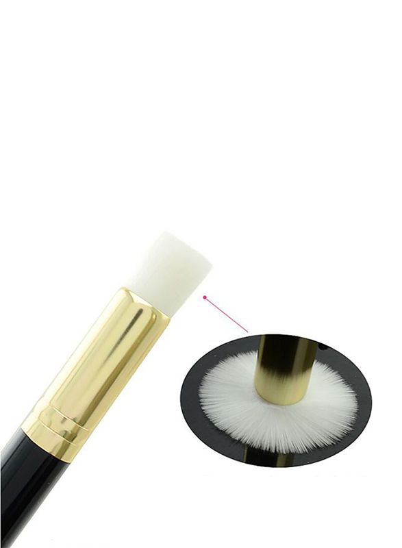Makeup For You Professional Acrylic Handle Nose Cleaning Brush, Black