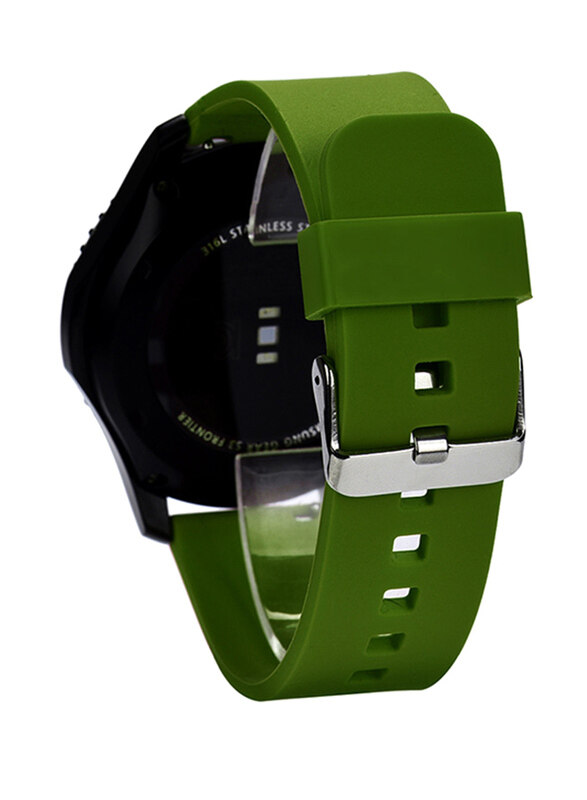 Ozone Samsung Gear S3 Frontier/S3 Classic Silicone Strap Adjustable Sports Band, Green