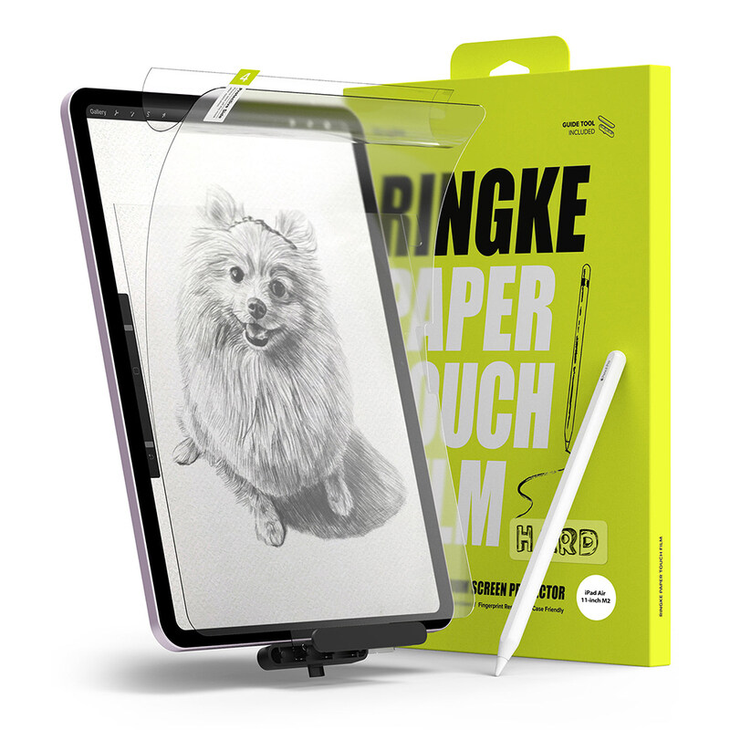 

Ringke - iPad Air 11" M2 (2024) Paper Touch Film Screen Protector HARD (1+1), w installation Jig