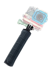 عصا سيلفي ثلاثية الاتجاه مزودة بذراع مع مقبض لليد وحامل ثلاثي القوائم وحامل أحادي  GoPro Hero 5/4/3/SJCAM، اسود