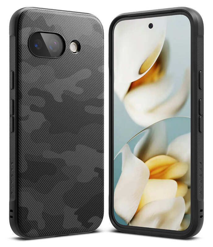 

Ringke - Google Pixel 9a Case Cover Onyx Design Series - Camo Black