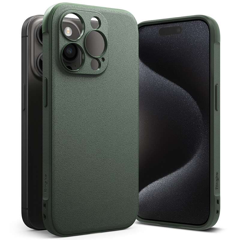 

Ringke Onyx Compatible with Samsung Galaxy S23FE 5G Case Cover Rugged Flexible Durable Anti-Slip TPU Protection Shockproof Back Cover - Dark Green