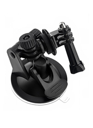 Ozone GoPro Hero 7/6/4/5 SJCAM Yi Action Camera Accessories Mini Car Suction Cup, Black