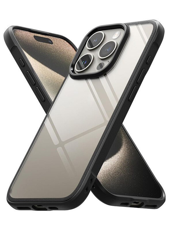 

Ringke Fusion Bold Compatible with iPhone 15 Pro Case Cover Firm Grip Frame Anti-Yellowing Anti-Fingerprint Frosted Hard Back Shockproof Bumper iPhone