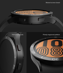 Ringke Bezel Styling Case for Samsung Galaxy Watch 5/4 44mm, Black