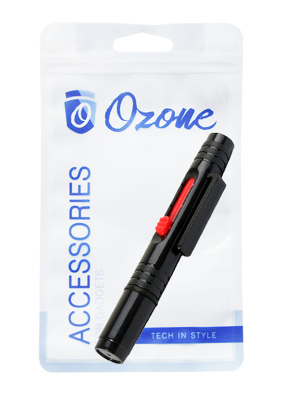 Ozone GoPro Hero 7/6/4/5/SJCAM/Yi Action Camera Pen Lens Cleaning, Black