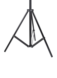 Professional Photo Photography Studio 2m/7ft Stodio Light Stand Tripod Set, 2 Pieces, Black
