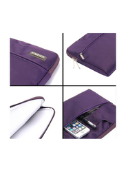 Basics Universal  13-inch Carry Sleeve Laptop Bag, Velvet for MacBook Pro 13 and Laptops upto 13-inch, Purple