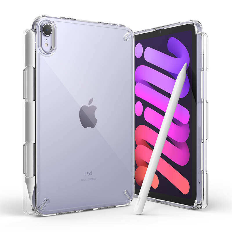 

Ringke Fusion Case Compatible with iPad mini A17 Pro, 7th Generation/Mini 6 2021 Model,6th Generation Case Cover with Overcharge Protection Pen/Pencil