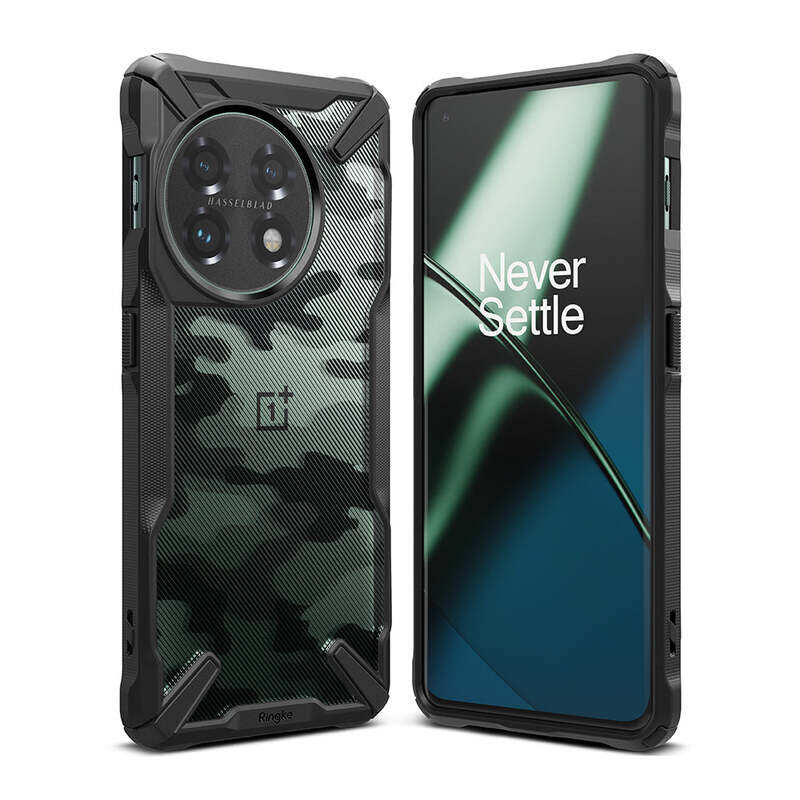 

Ringke Fusion X Compatible with OnePlus 11 5G Case Cover Transparent Hard Back Soft Flexible TPU Bumper Scratch Resistant Shockproof Protection OnePlu