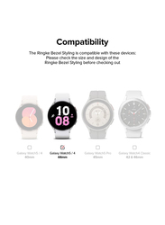 Ringke Bezel Styling Case for Samsung Galaxy Watch 5/4 44mm 03, Clear