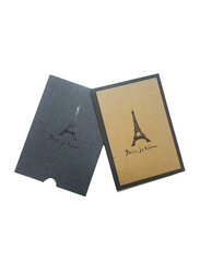 Caiul Paris Eiffel Tower Creative Self Adhesive Photo A5 Album, Grey
