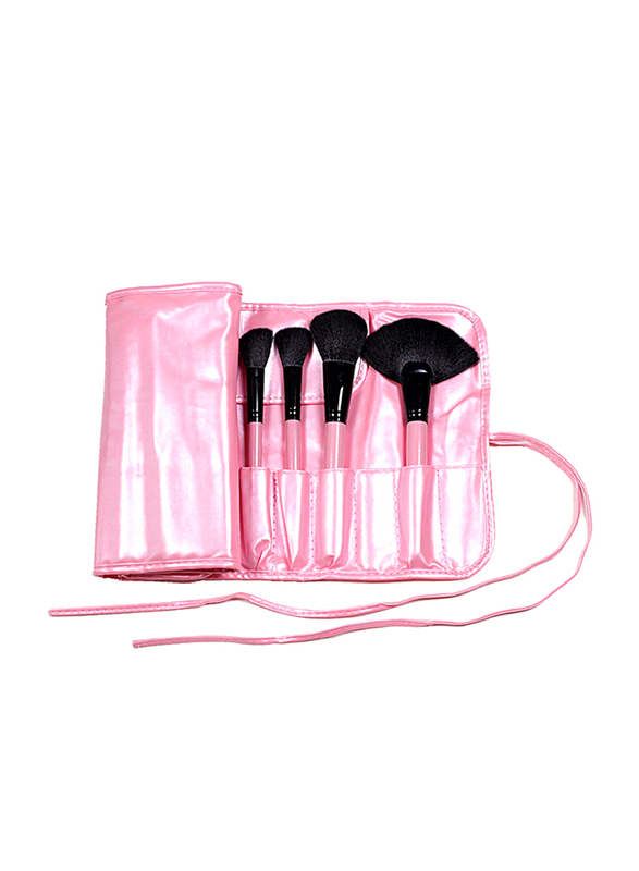 Professional 32 Pieces Makeup Brushes Set, Pink/Black