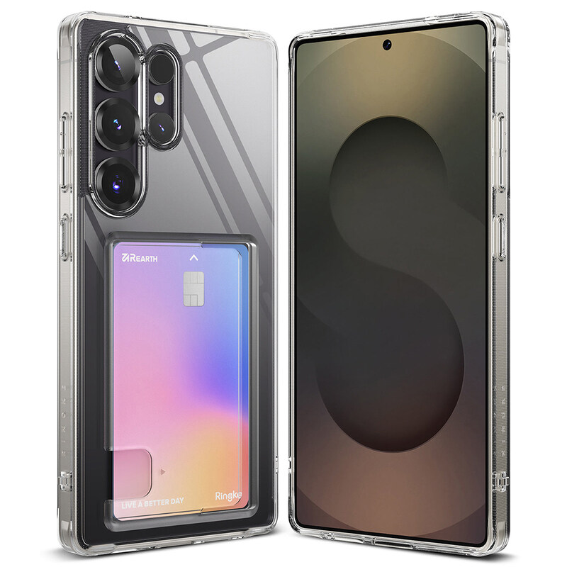 

Ringke - Samsung Galaxy S25 Ultra Case Cover Fusion Card Series - Clear
